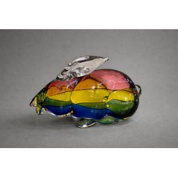 RABBIT IN MURANO GLASS Z456   Animals