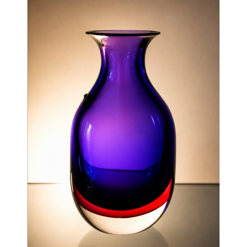 Vaso Sommerso Lilla e Rosso- Fine anni '50  Home