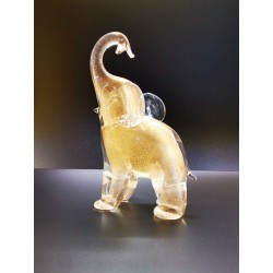 Elefante 6240 - 23 - ORO  Oggetti in vetro di Murano